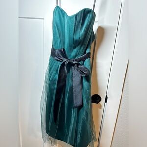 White by Vera Wang Green dress for prom or bridesmaid